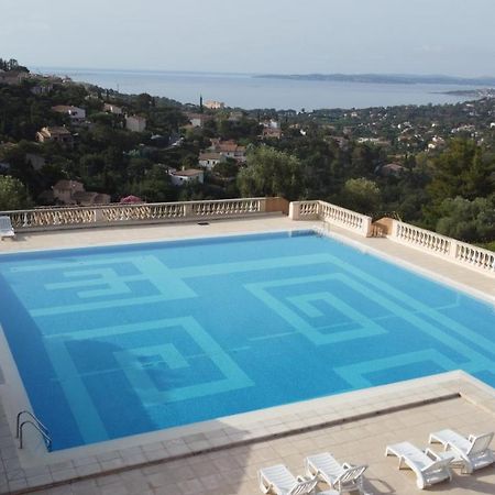 Les Issambres Appart 6 Pers Grande Terrasse Superbe Vue Mer Et Golfe De Saint Tropez, Piscine Zewnętrze zdjęcie