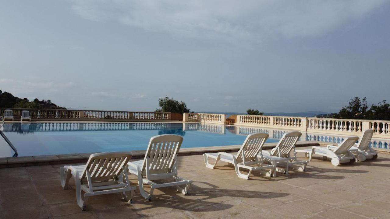 Les Issambres Appart 6 Pers Grande Terrasse Superbe Vue Mer Et Golfe De Saint Tropez, Piscine Zewnętrze zdjęcie